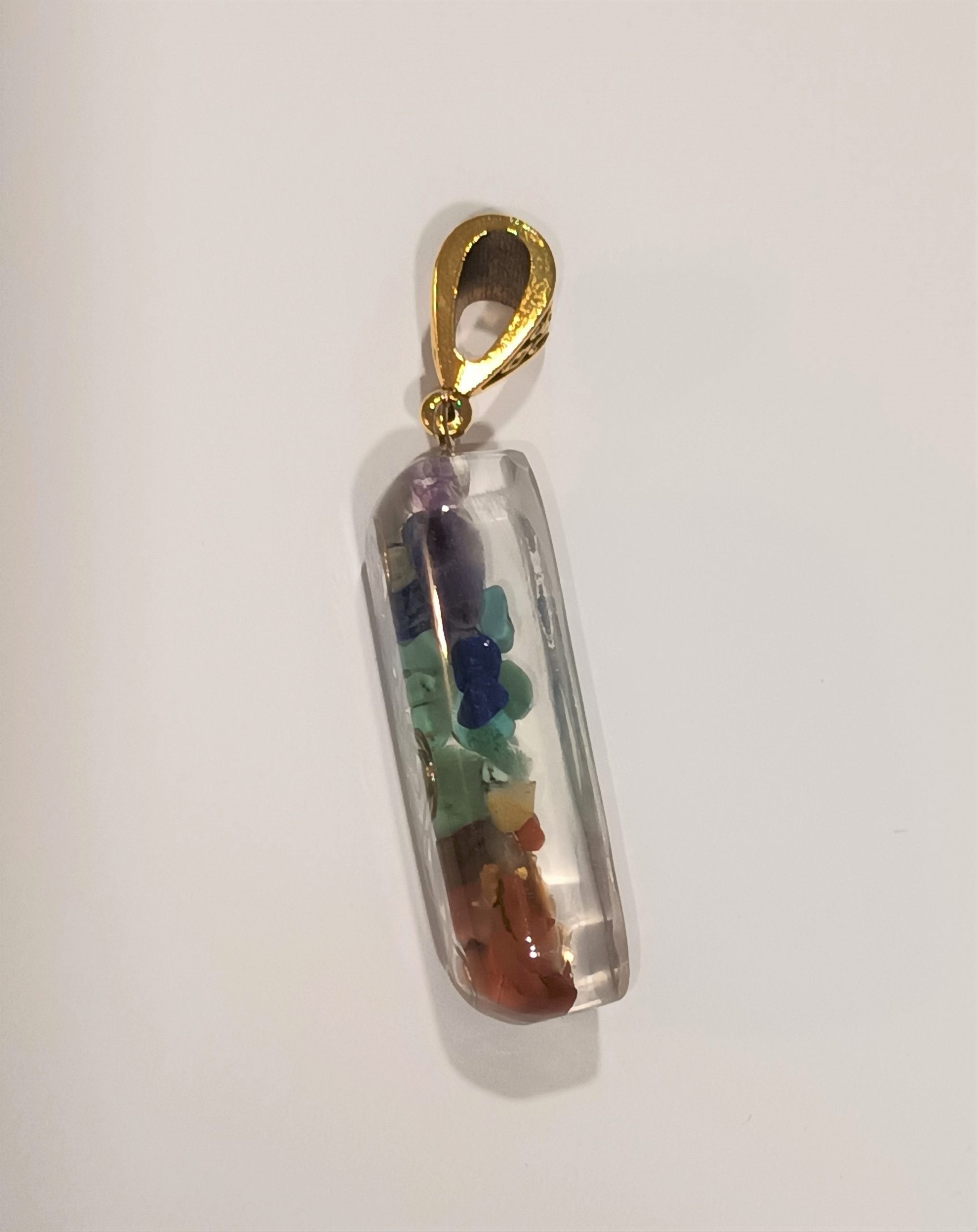 pendentif orgone 7 chakras