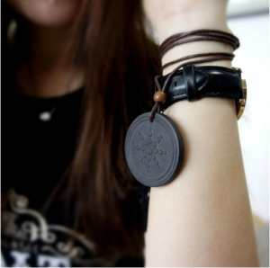 Collier à pendentif énergie quantique, Anti-EMF, Protection contre les radiation