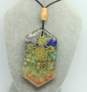 Pendentif cube de métatron
