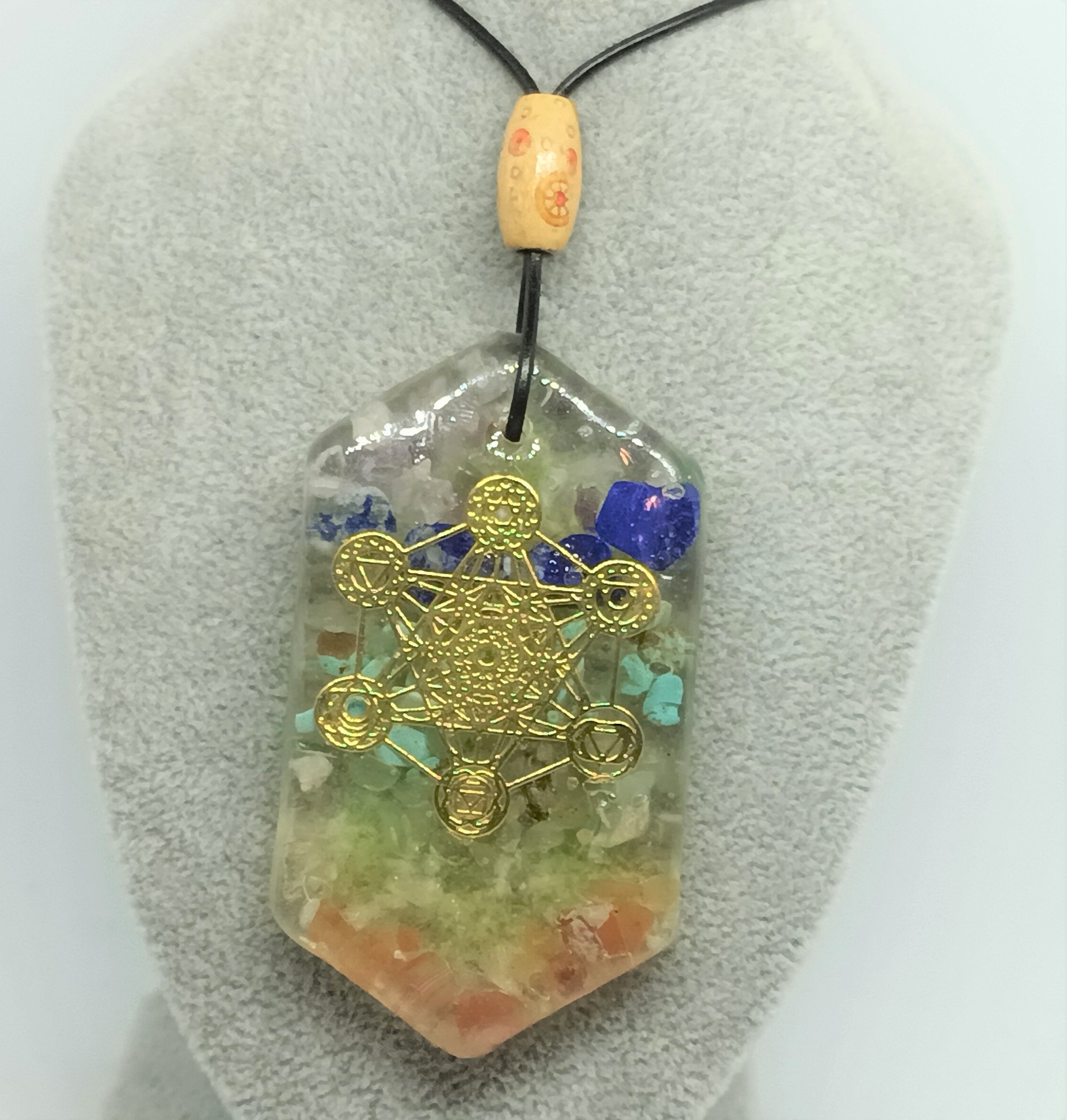 Pendentif cube de métatron
