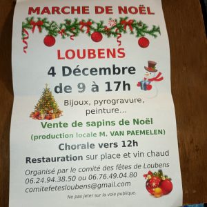 Marché de Loubens