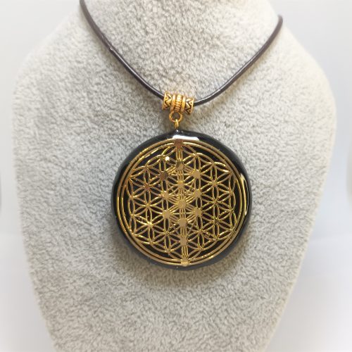 pendentif fleur de vie et arbre de vie