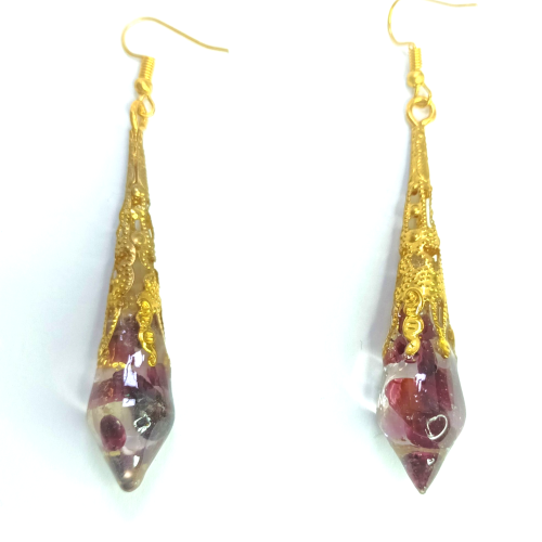 Boucles d'oreilles type pendule